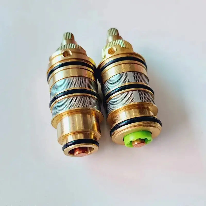 Brass thermostatic mixer cartridge kitchen temperature valve