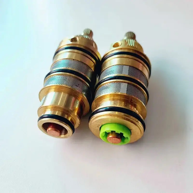 Brass thermostatic mixer cartridge kitchen temperature valve