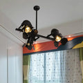 Camera Spotlight 3-Light Metallic Fixture