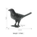 Cast iron bird decoration elegant living room figurine