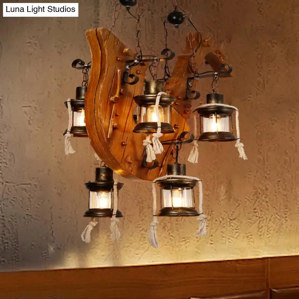 Chandelier 6-Light Dining Room Hanging
