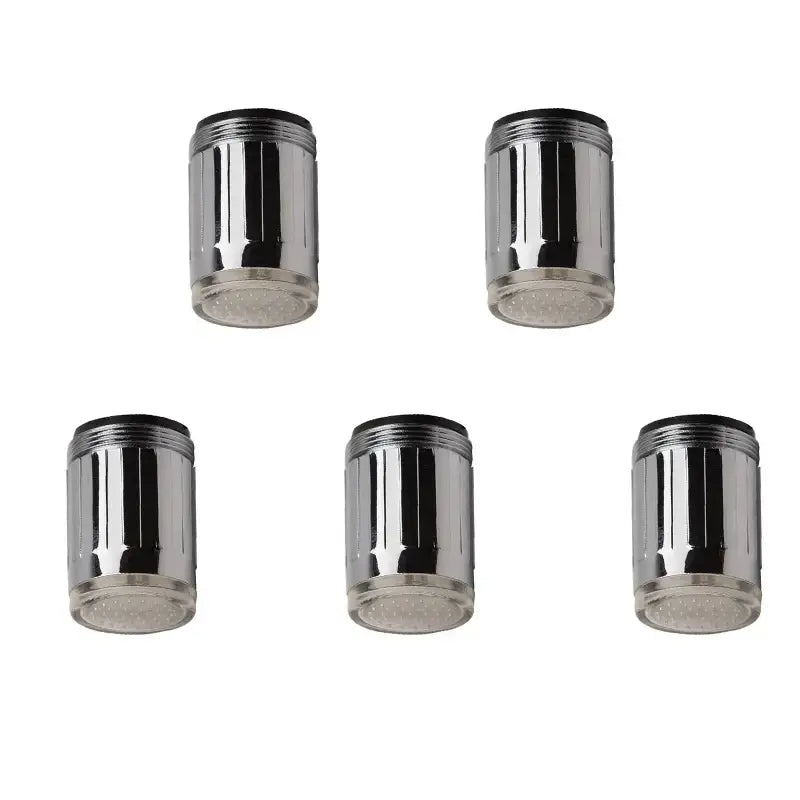 Chrome led faucet aerator – kitchen water saving light