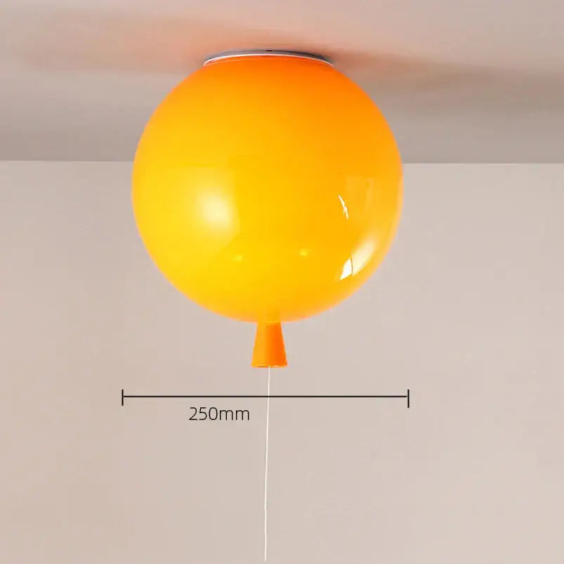 Colorful balloon ceiling light for bedroom and dining room