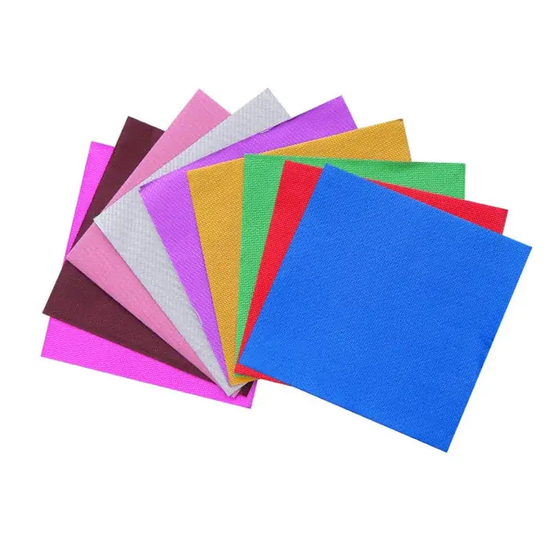 Colorful tinfoils 8x8cm for kitchen candy and chocolate wrapping
