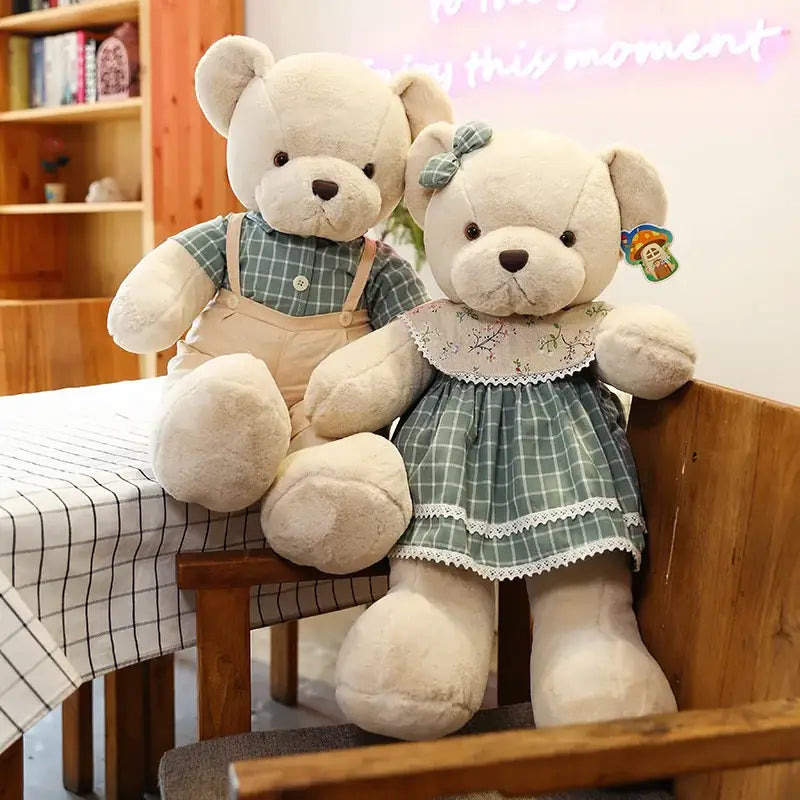 Couple Bear Plush Toy 80cm Gift