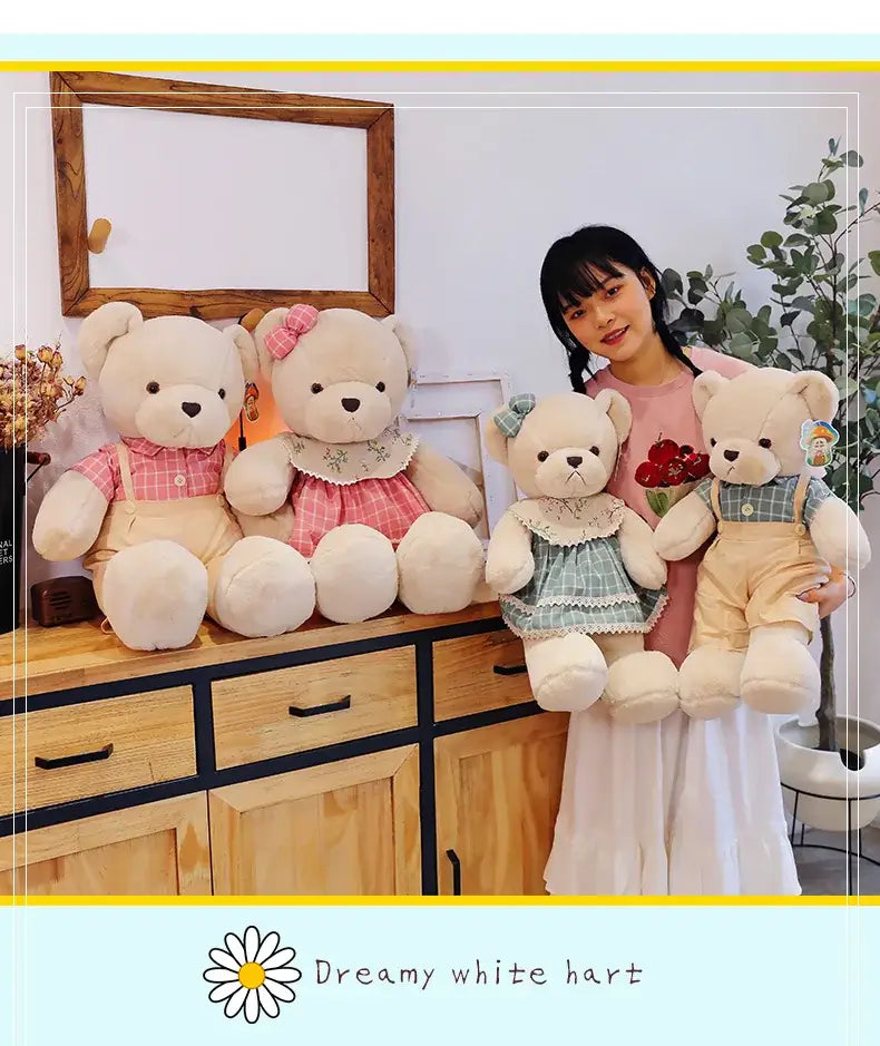 Couple Bear Plush Toy 80cm Gift