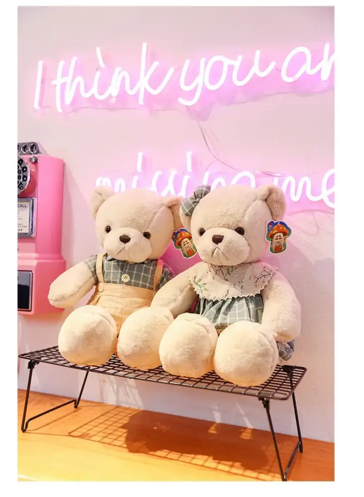 Couple Bear Plush Toy 80cm Gift
