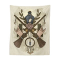 Cream tarot witchcraft tapestry bedroom occult wall decor