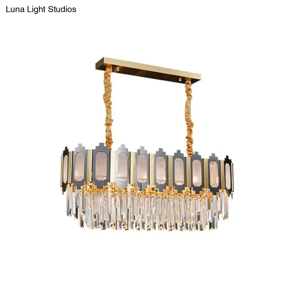 Crystal Island Pendant Lamp Contemporary