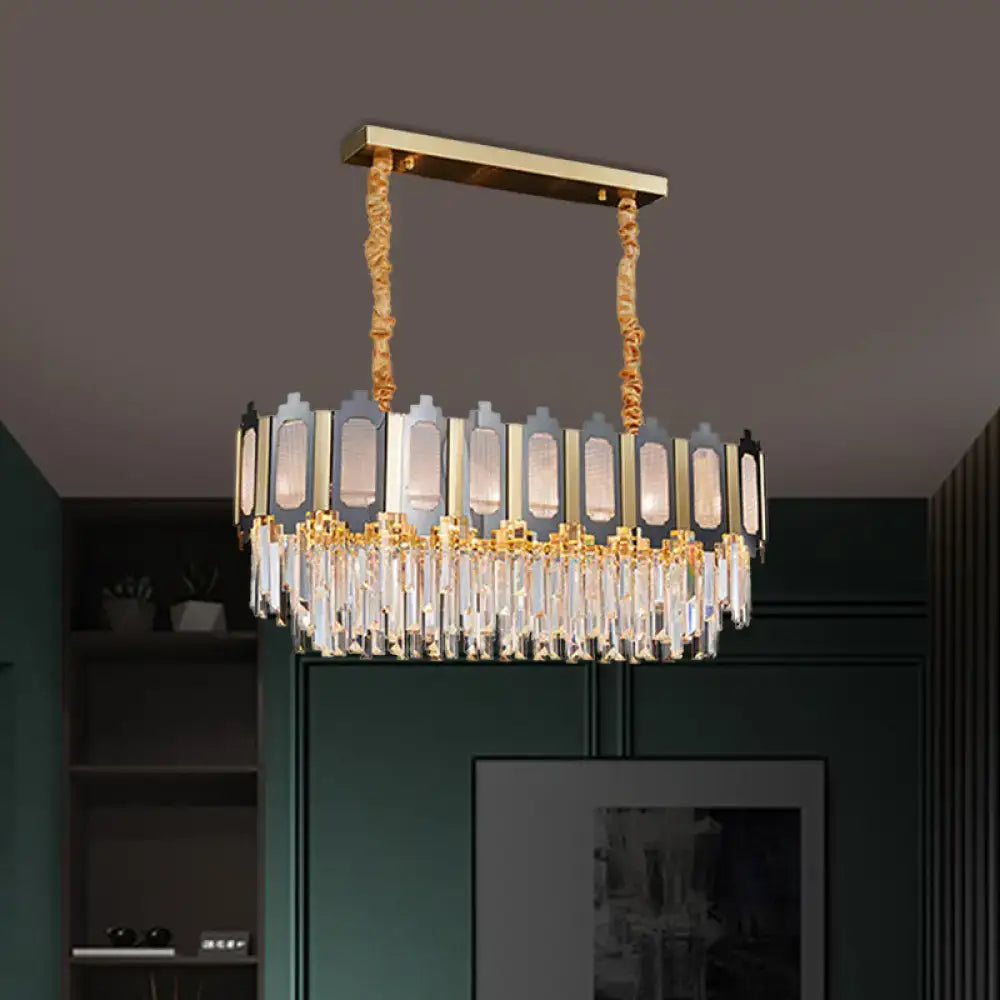 Crystal Island Pendant Lamp Contemporary