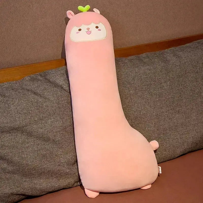 Cute green dinosaur animal sleep body pillow bedroom decor gift