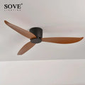 DecorBites™ 17cm White DC Ceiling Fan with Remote Control - Simple and Ultra Thin