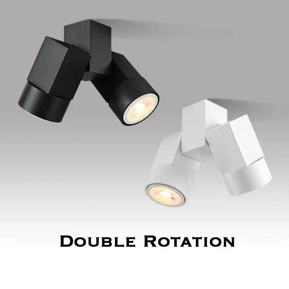 DecorBites™ 180 Adjustable LED GU10 Downlight Surface Mount Spotlight