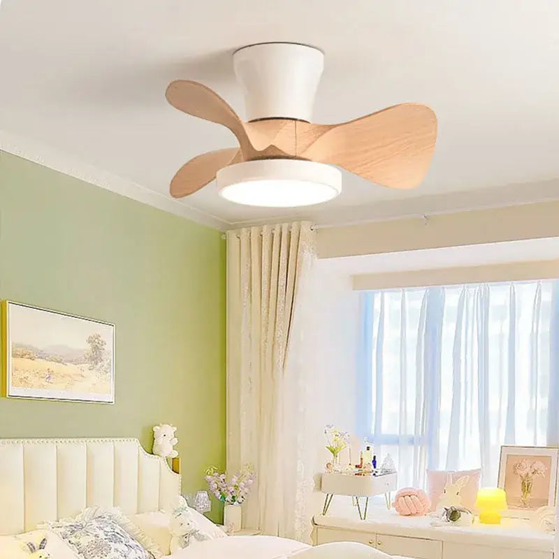 DecorBites™ 22" Children Room LED Ceiling Fan Light Remote Control Small Fan Lamp