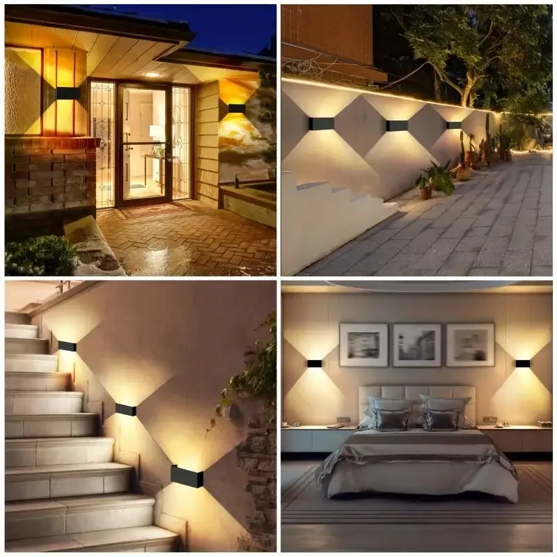 DecorBites™ 24W LED Wall Light Up Down Adjustable Beam Cold IP65 Modern