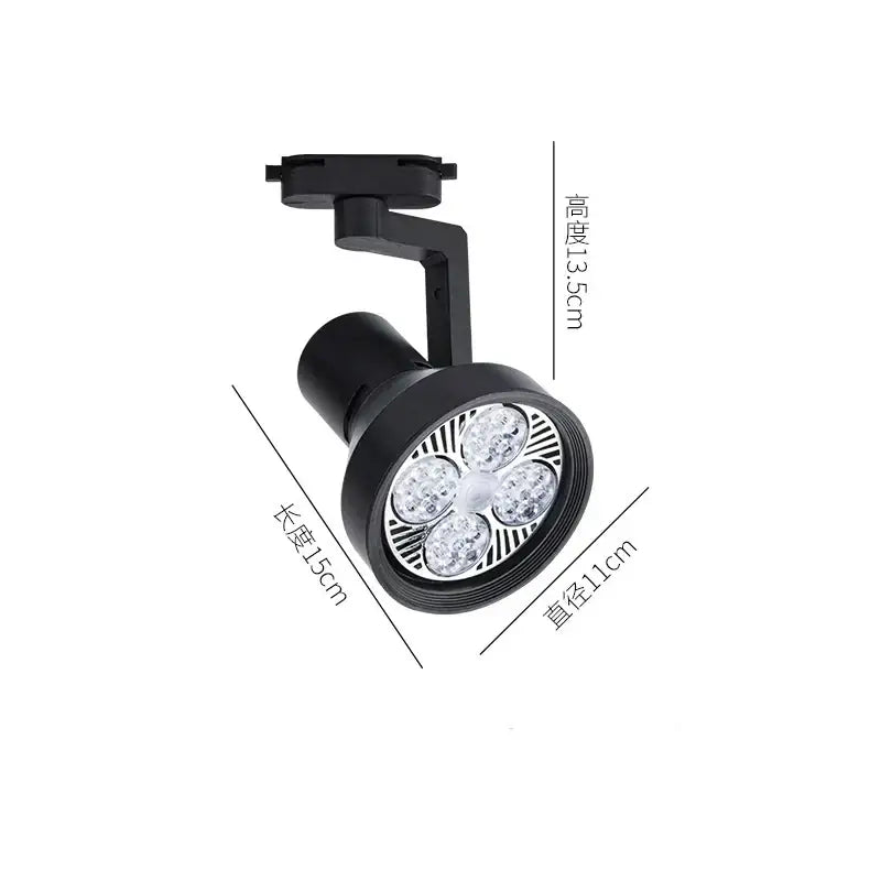 DecorBites™ 35W LED Track Ceiling Spot Light for Indoor Lighting and Retail Display