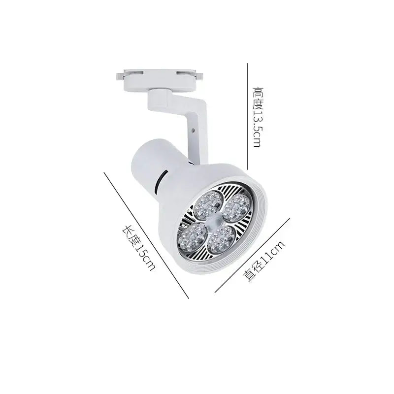 DecorBites™ 35W LED Track Ceiling Spot Light for Indoor Lighting and Retail Display