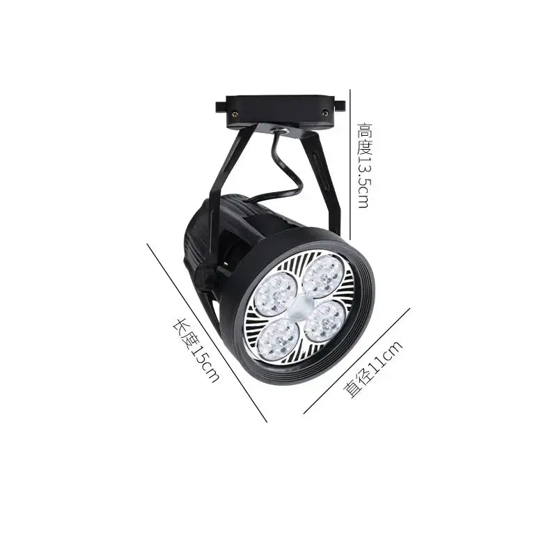 DecorBites™ 35W LED Track Ceiling Spot Light for Indoor Lighting and Retail Display