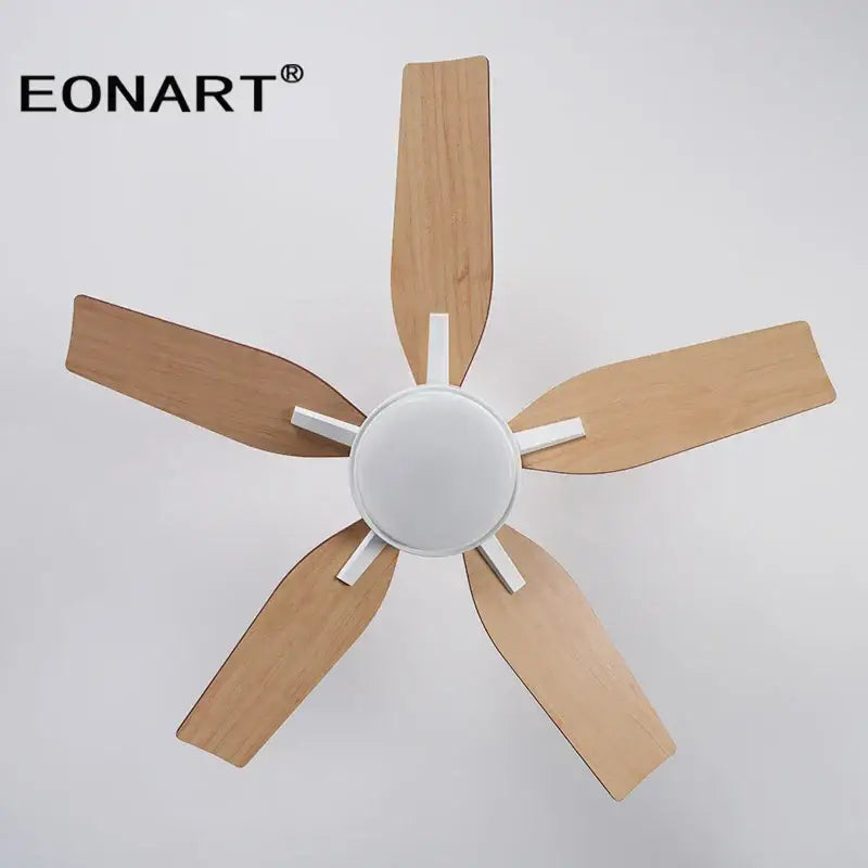 DecorBites™ 40" LED Ceiling Fan with Plywood Blades & Remote Control