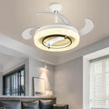 DecorBites™ 42" Bladeless Ceiling Fan Chandelier with Remote & Retractable Blades
