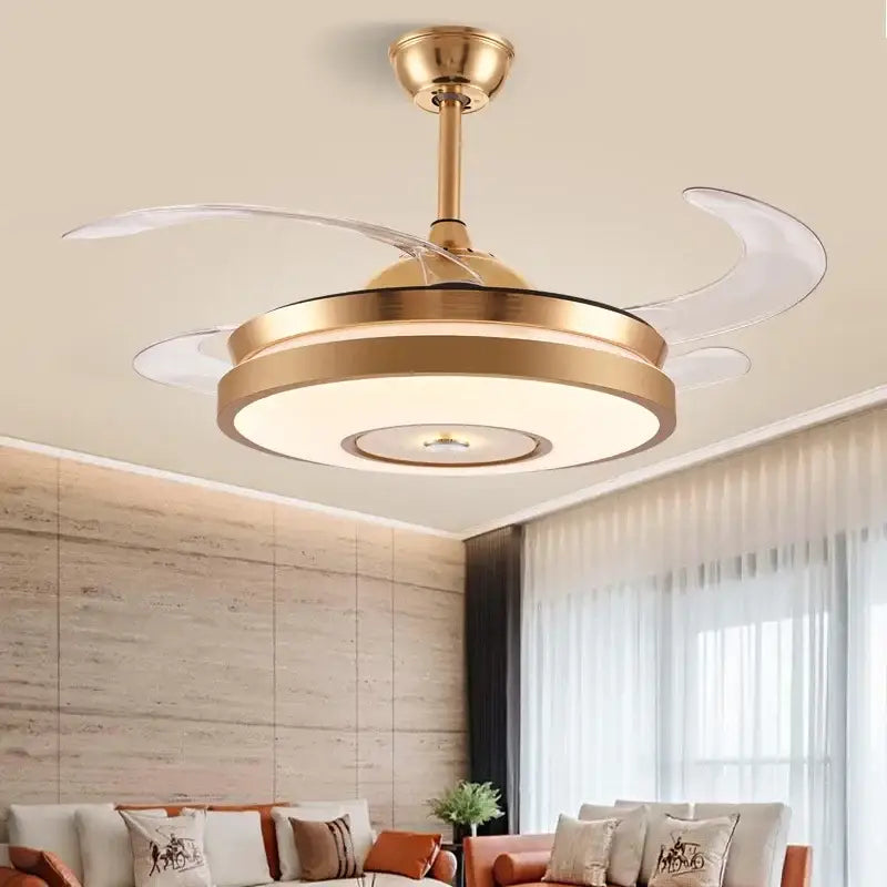 DecorBites™ 42" LED Ceiling Fan with Remote, 6 Speeds & Reversible Light