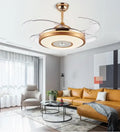 DecorBites™ 42" LED Ceiling Fan with Remote, 6 Speeds & Reversible Light