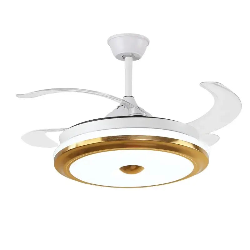 DecorBites™ 42" Smart LED Ceiling Fan Light with Retractable Blades and Remote Control
