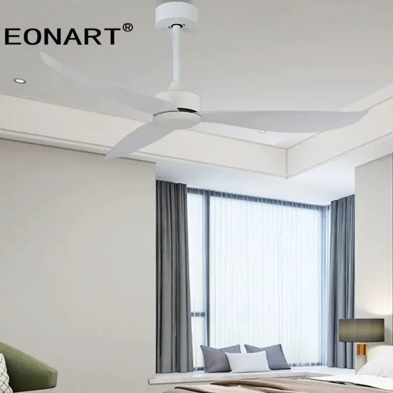 DecorBites™ 46" Plastic Blade Ceiling Fan with Remote Control for Living Room