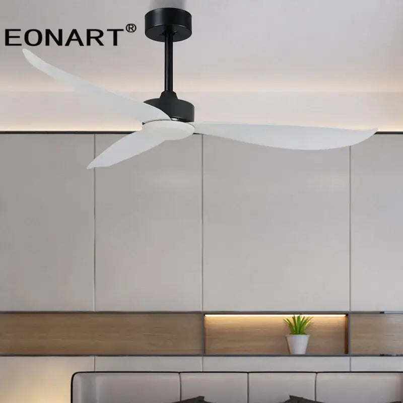 DecorBites™ 46" Plastic Blade Ceiling Fan with Remote Control for Living Room