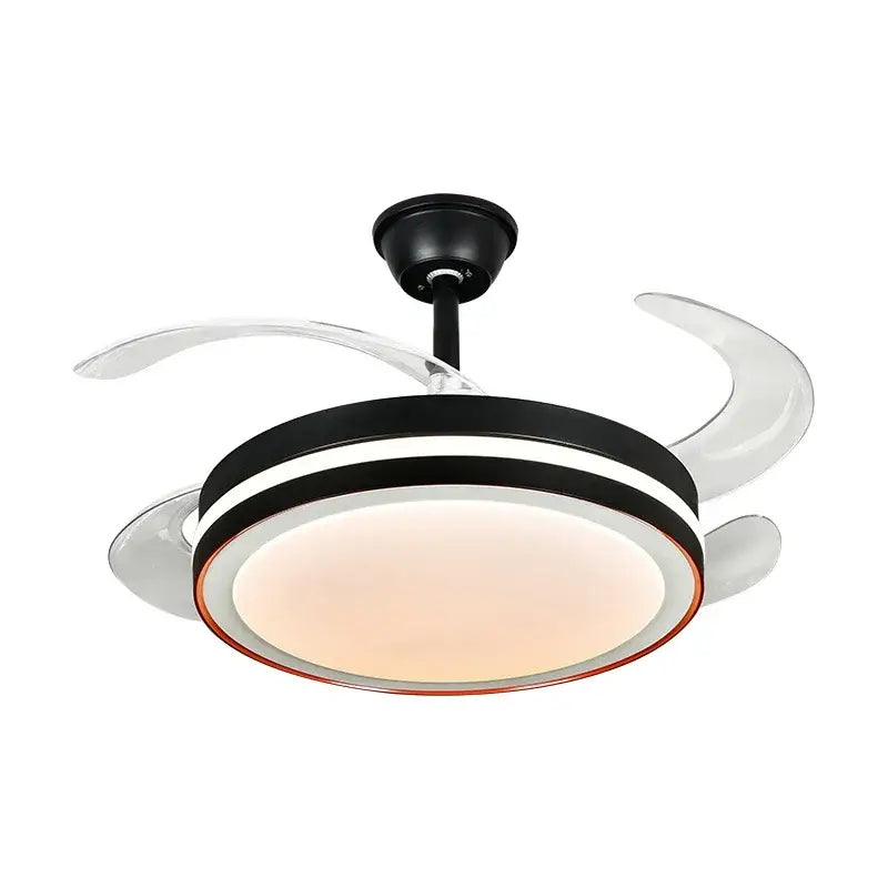 DecorBites™ 48 Inch Dimmable Decorative Ceiling Fan with Remote Control and LED Light