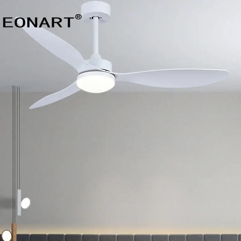 Ventilateur de plafond DecorBites™ 52" avec pales en plastique, lampe et télécommande