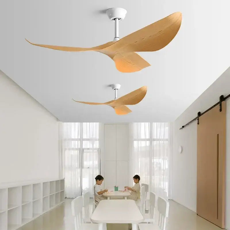DecorBites™ 52" Modern DC Ceiling Fan with Remote Control for Living Room, Restaurant, Office