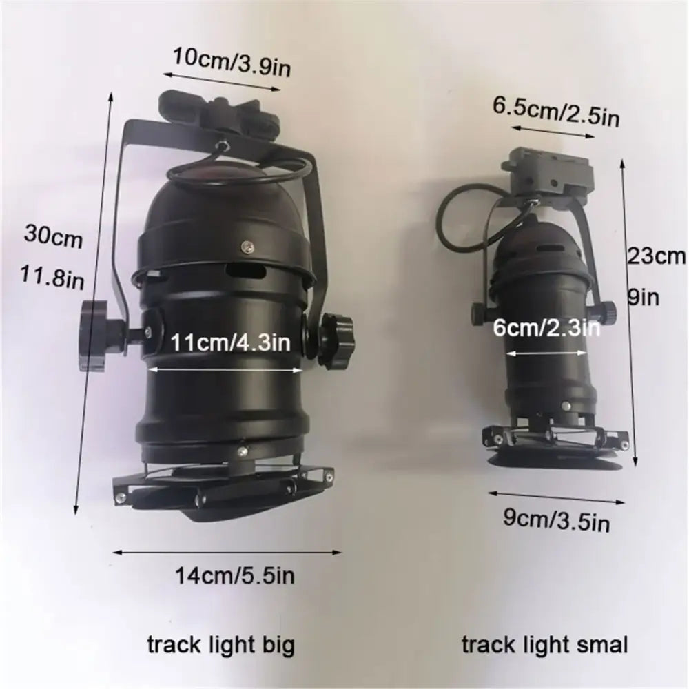DecorBites™ 5w COB LED Track Light: Adjustable Baffle, Clothing Store Spotlight