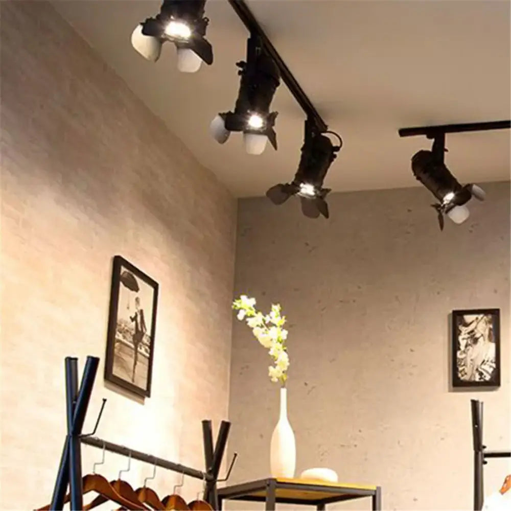 DecorBites™ 5w COB LED Track Light: Adjustable Baffle, Clothing Store Spotlight