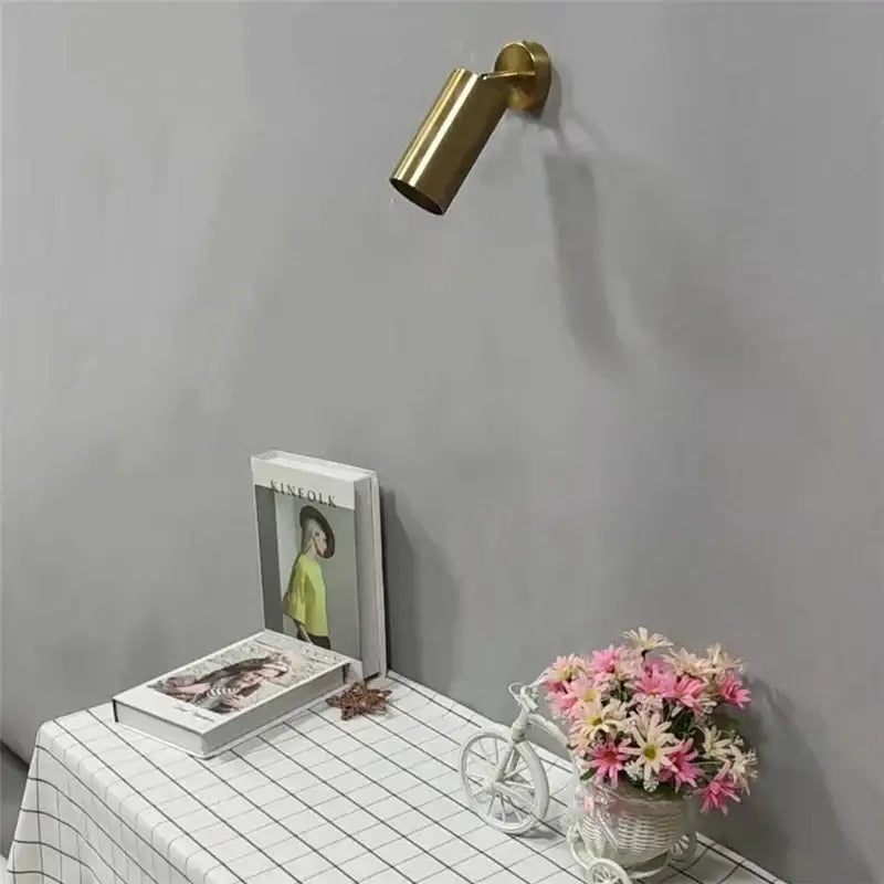 DecorBites™ 5W Copper LED Ceiling Track Downlight with Replaceable E27 Bulb
