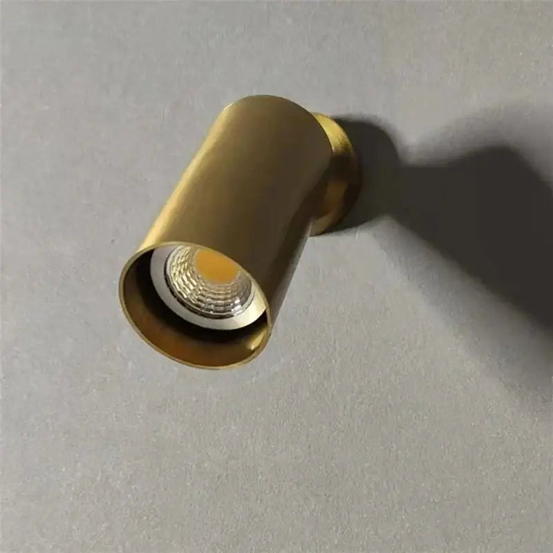 DecorBites™ 5W Copper LED Ceiling Track Downlight with Replaceable E27 Bulb