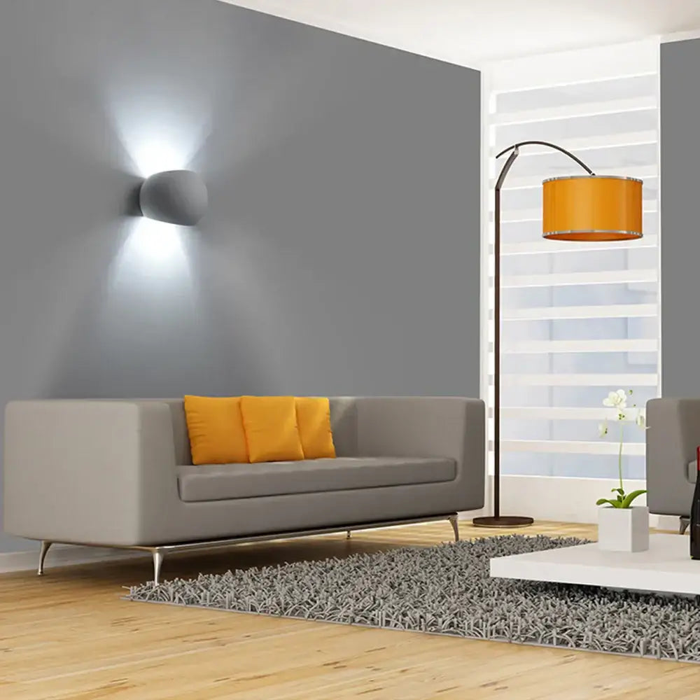 DecorBites™ 5W LED Gypsum Wall Lamp for Bedroom, Living Room, and Kitchen Lighting