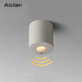 DecorBites™ 5W LED Sensor Downlight: Human Body Detection, White, Anti-glare, Surface Mount