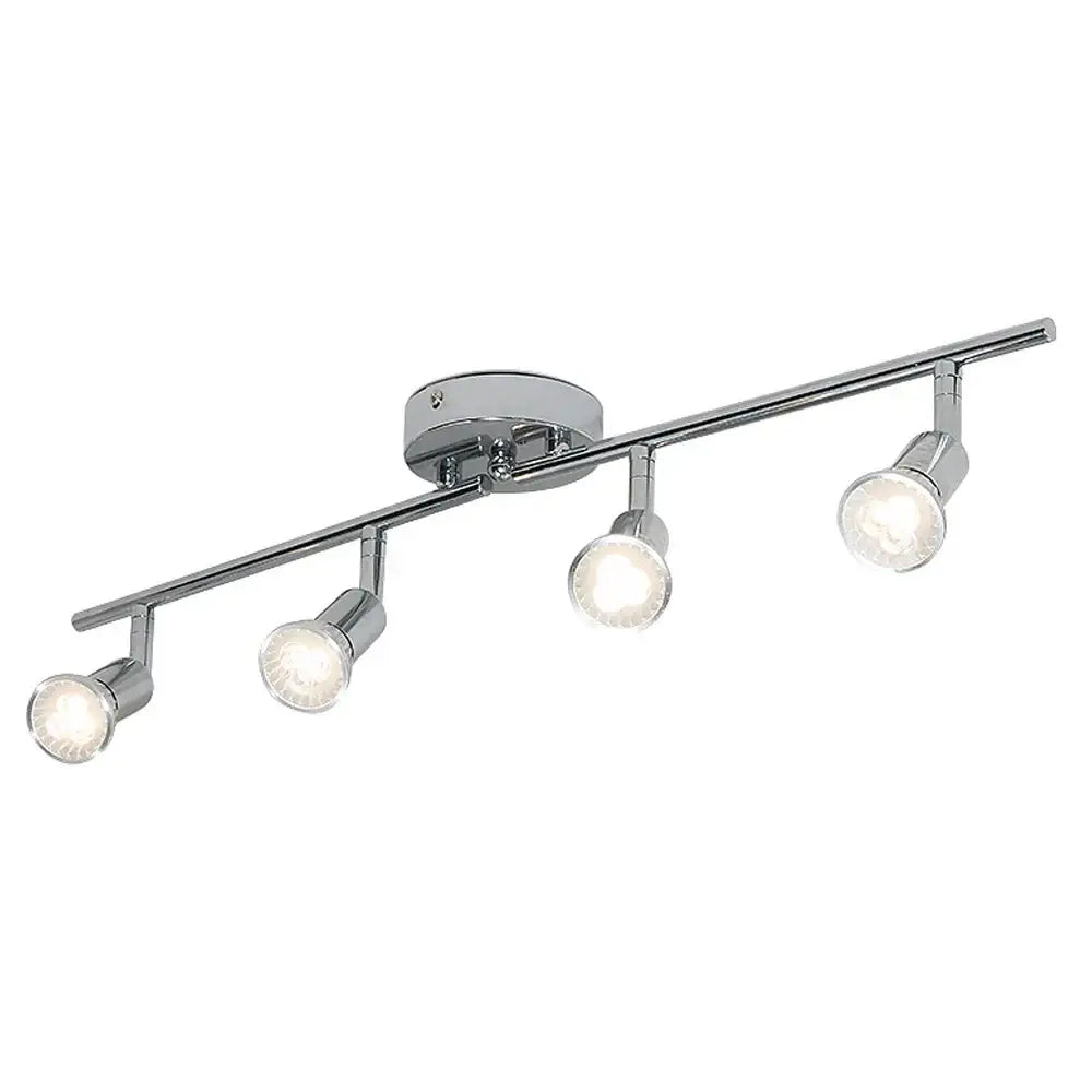 DecorBites™ 6 Head LED Ceiling Light GU10 Adjustable Angle Spot Lamp for Living Room Bedroom