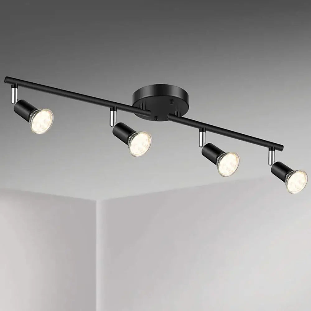 DecorBites™ 6 Head LED Ceiling Light GU10 Adjustable Angle Spot Lamp for Living Room Bedroom