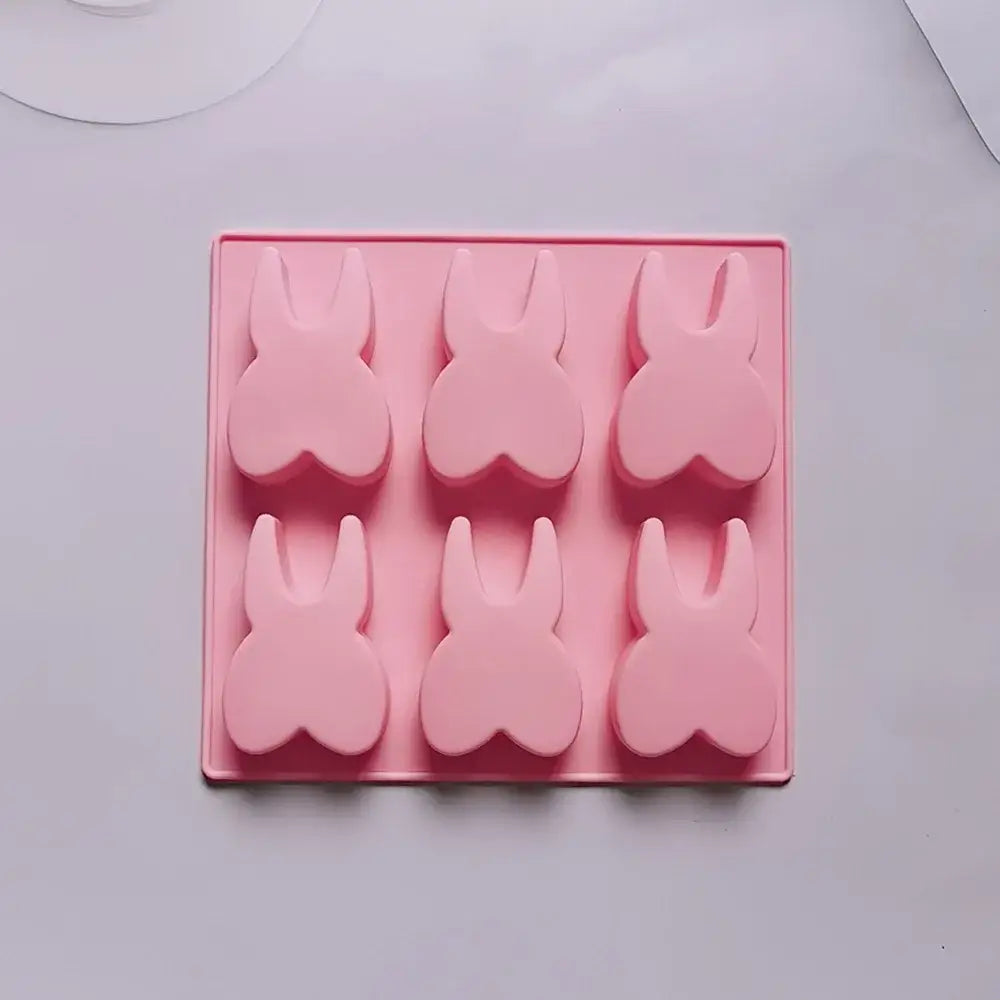 DecorBites™ 6 Hole Tooth Silicone Mold 3D Cake Biscuit Candy Ice Cube Bakeware