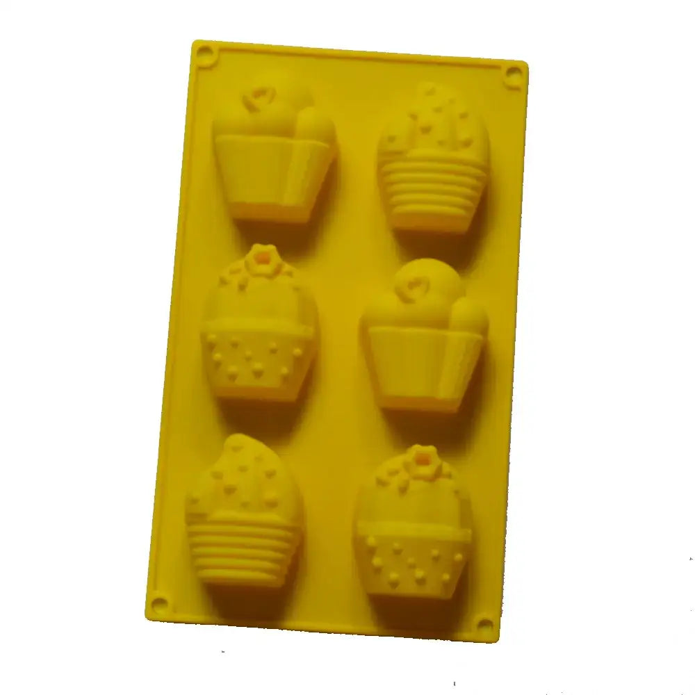 DecorBites™ 6-in-1 Silicone Ice Cream Cake Chocolate Mold for Kids Birthday Party