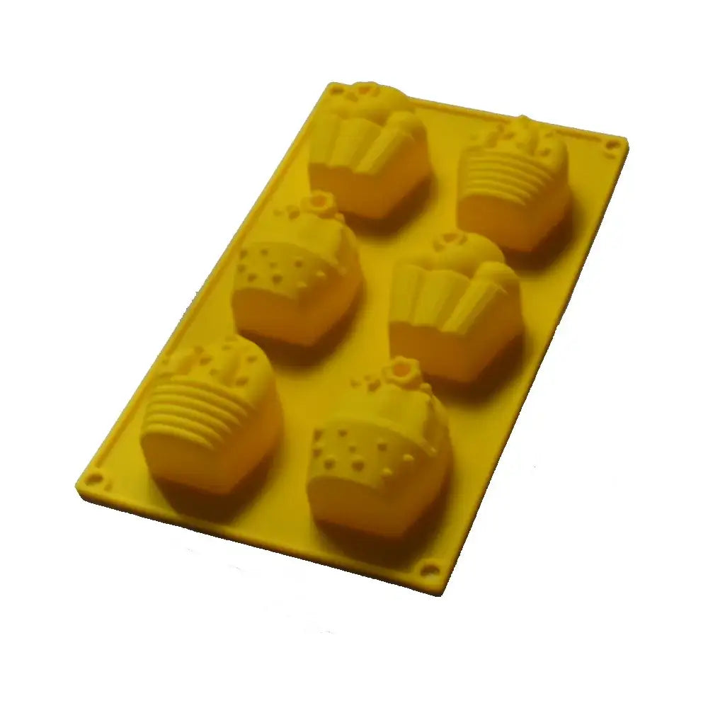 DecorBites™ 6-in-1 Silicone Ice Cream Cake Chocolate Mold for Kids Birthday Party