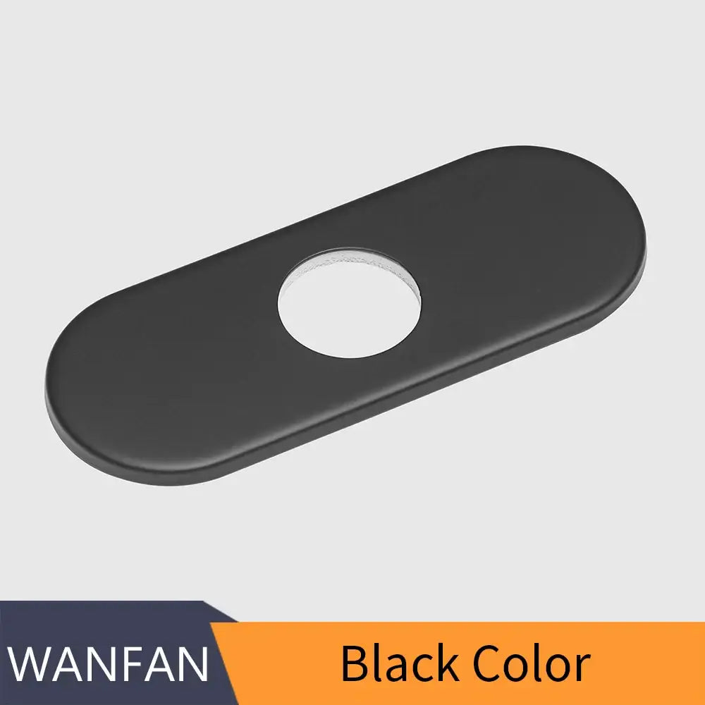 DecorBites™ 6-inch Bathroom Sink Deck Plate for Unused Mounting Escutcheon