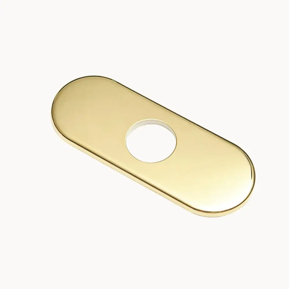 DecorBites™ 6 inch Deck Plate for Bathroom Faucet, Sink Mounting Escutcheon 4014
