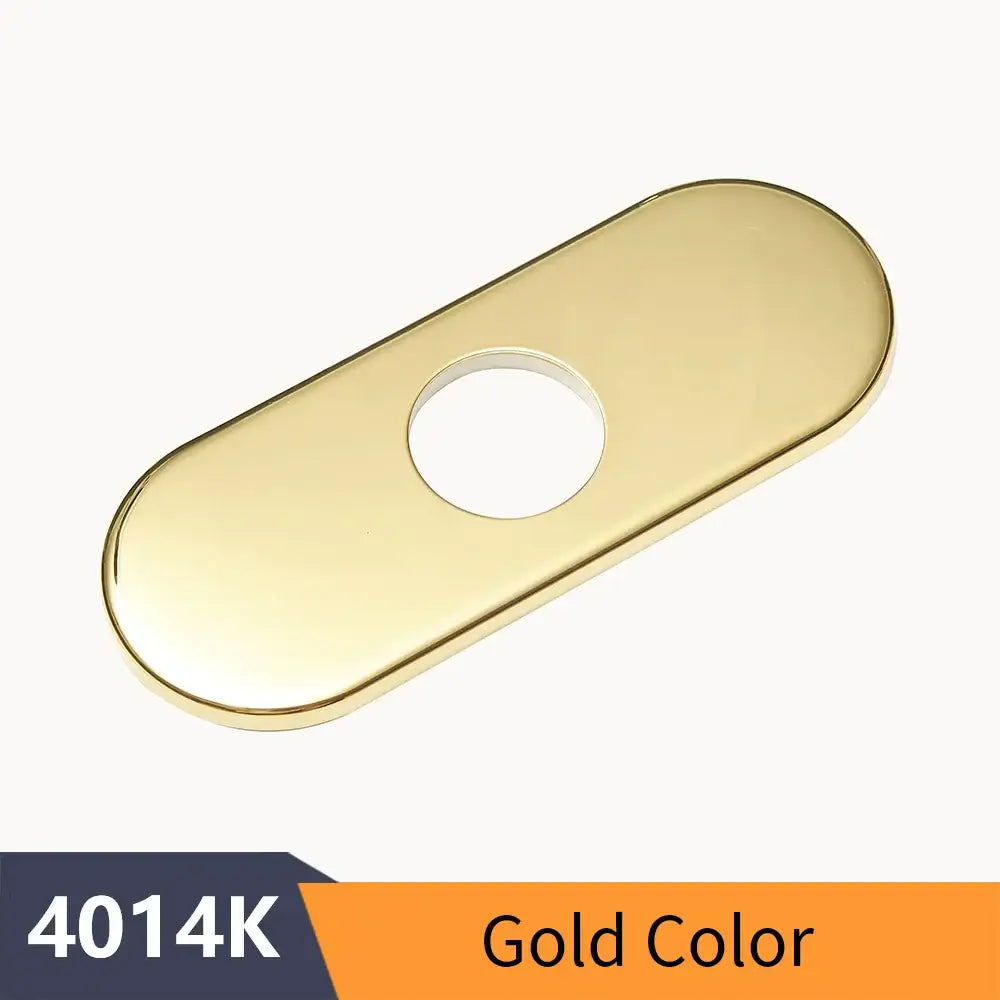 DecorBites™ 6 inch Deck Plate for Bathroom Faucet, Sink Mounting Escutcheon 4014