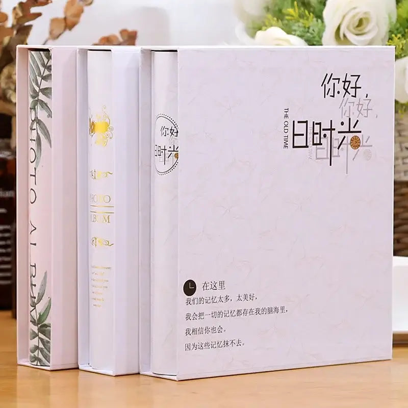 DecorBites™ 6-inch Family Baby Wedding Scrapbook Album with 200 Pages