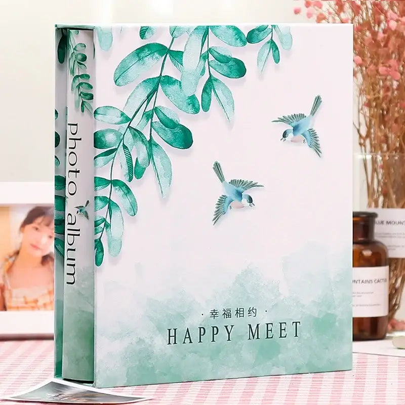 DecorBites™ 6-inch Family Baby Wedding Scrapbook Album with 200 Pages