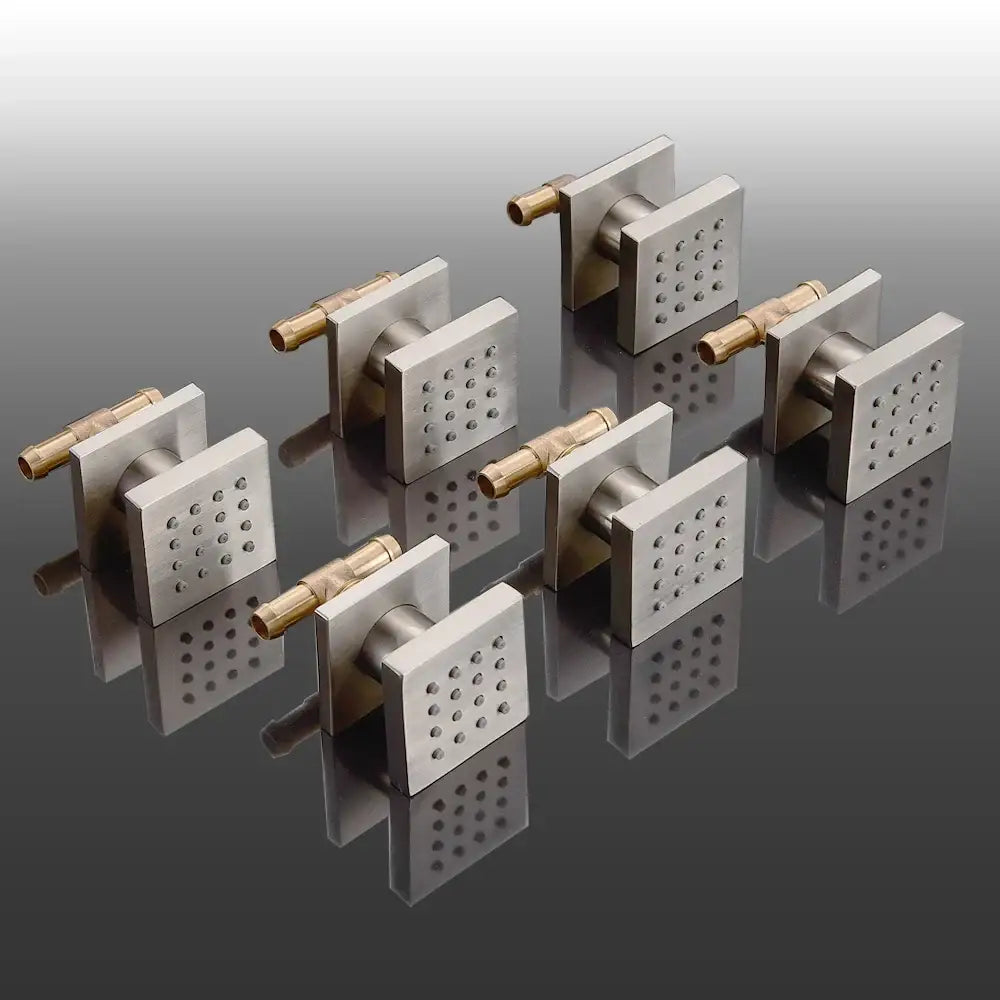 DecorBites™ 6-Piece Body Shower Massage Jets for Bathroom SPA Experience