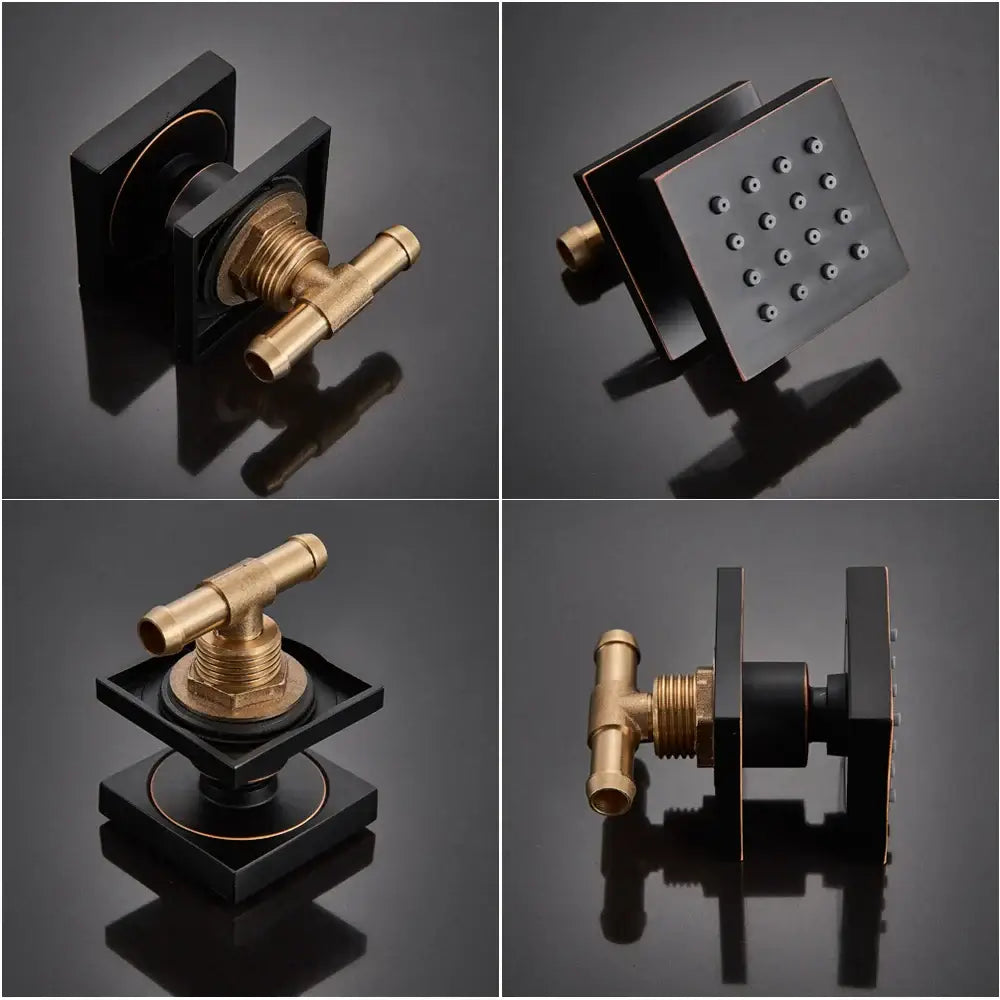 DecorBites™ 6-Piece Body Shower Massage Jets for Bathroom SPA Experience